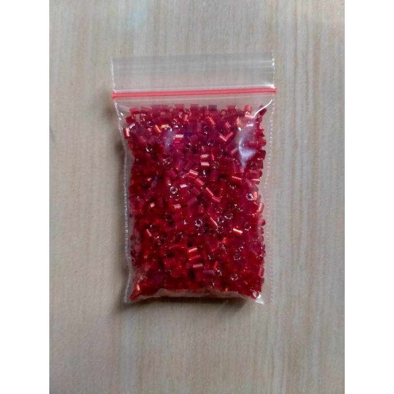 Manik Mote Payet Bambu Patah 10 gram Merah