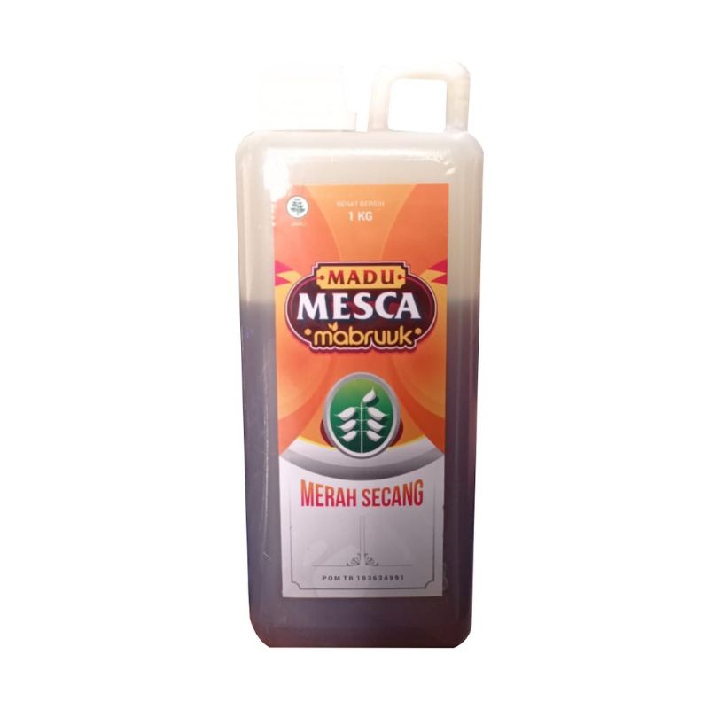 

Madu Merah Secang (Mesca) 1Kg Mabruuk Asli