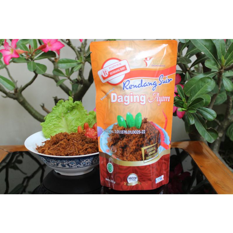 

Rendang Suir Ayam Dapoer Rendang Riry/250gr