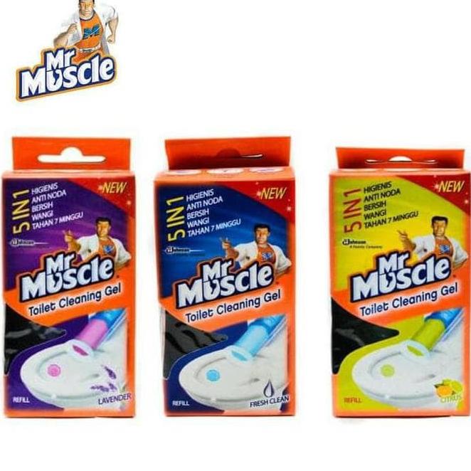 Mr. Muscle Toilet Cleaning Gel Refill Mr Muscle