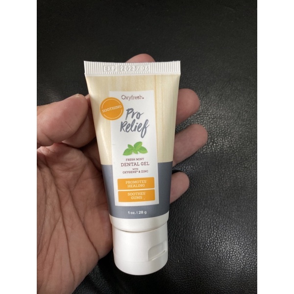 Oxyfresh pro relief Dental Gel Fresh mint