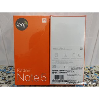 Dijual...!! Xiaomi Redmi Note 5 Snapdragon 636 - 4/64 GB