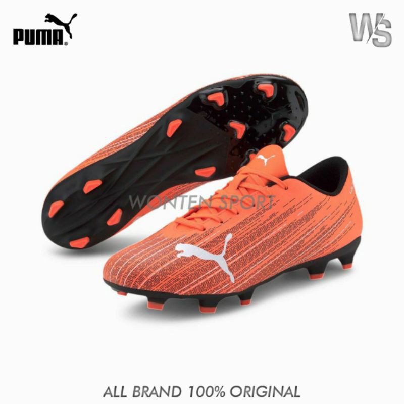 Sepatu Bola Puma Ultra 4.1 FG - Shocking Orange 106092-01 Original