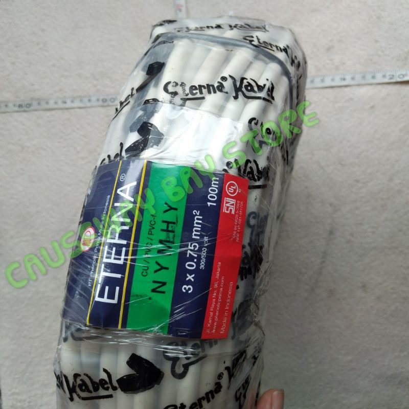 KABEL NYMHY 3X0.75 100 ETERNA