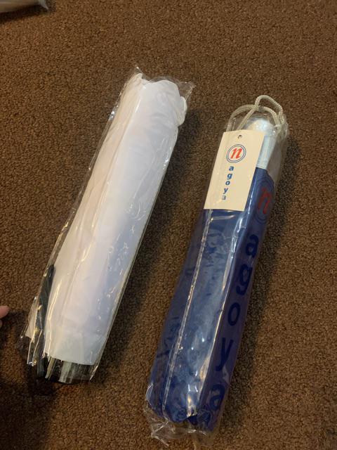 Payung Lipat 3 Putih Polos Promosi (rangka Anti Angin)