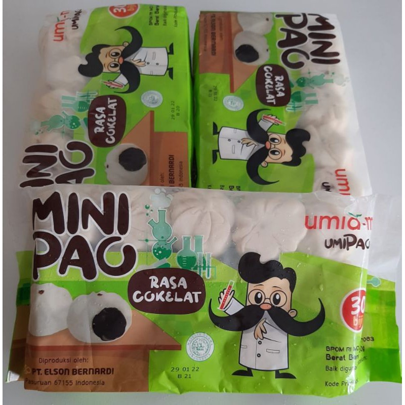 

Umiami Minipao isi coklat