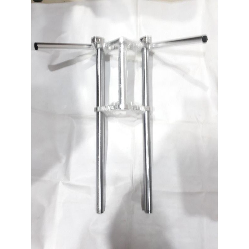 Shock depan drag -triple clam - alfa champ set kawahara universal