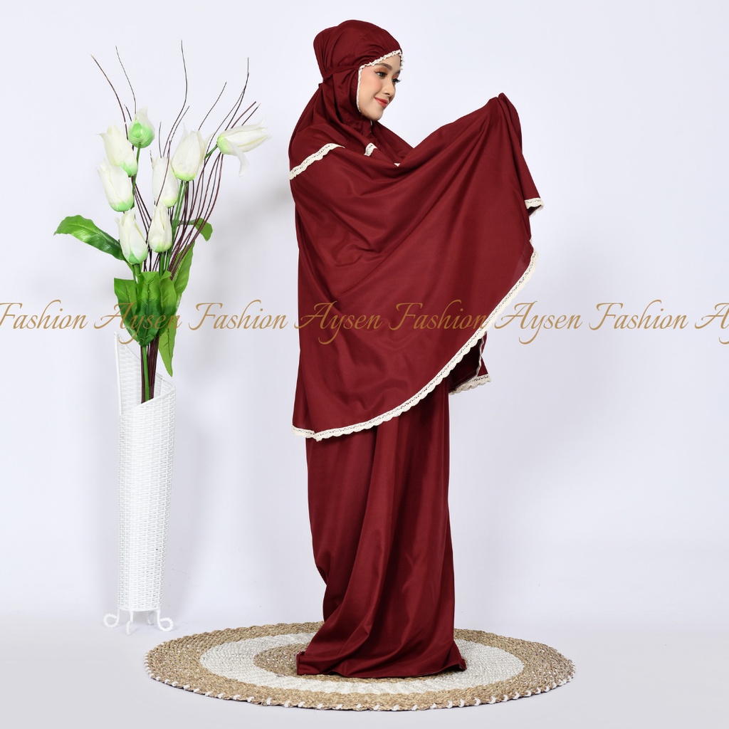 Mukena Dewasa Syahira Series Katun Polos