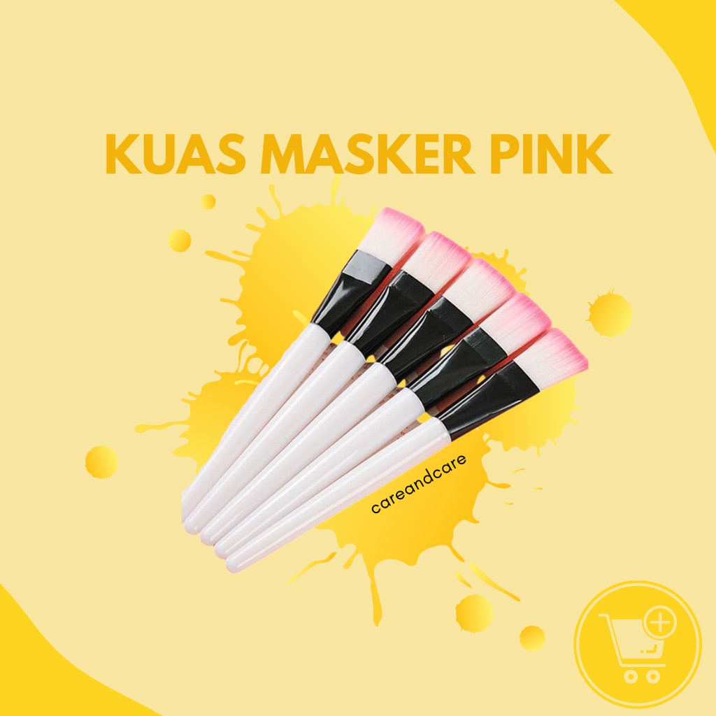 Kuas Masker Kuas Makeup Brushes Kosmetik Pink