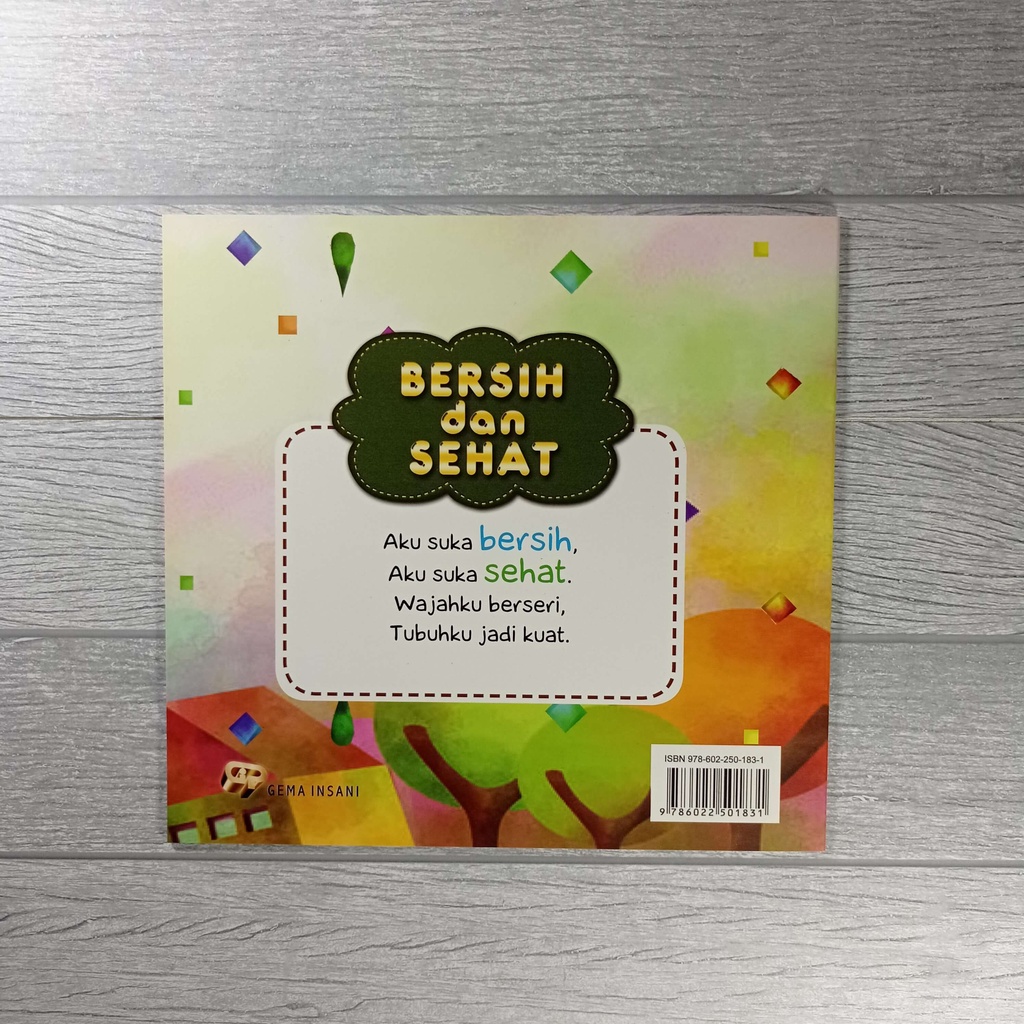 Buku Seri Kepribadian Muslim 3 : Bersih dan Sehat - Gema Insani 100% Original