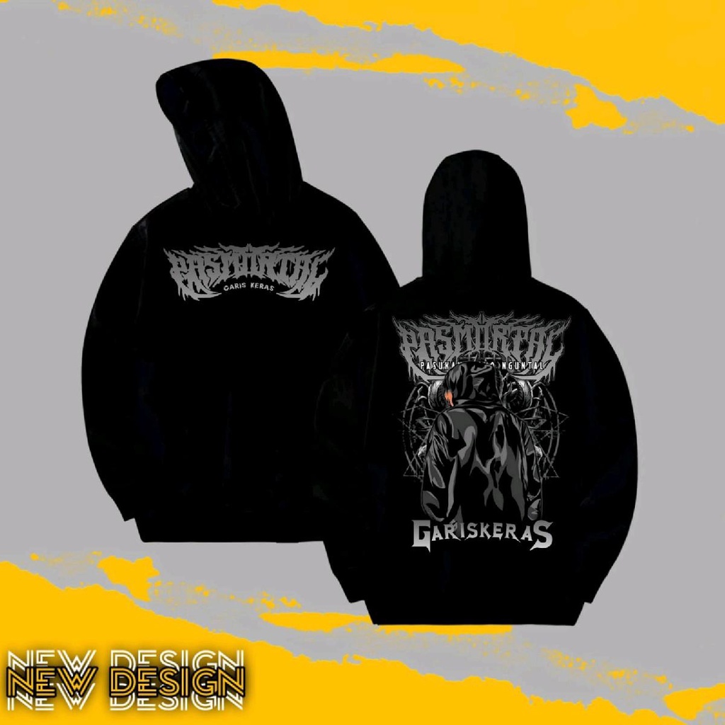 HOODIE PASMORTAL GARIS KERAS DESAIN TERBAIK DISTRO