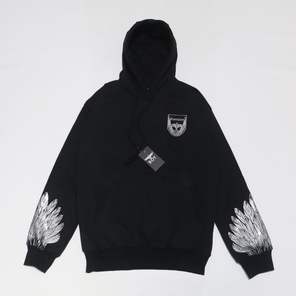 HOODIE BOY LONDON FULL TAG & LABEL - JAKET SWEATER HOODIE JUMPER HYPEBEAST BOY LONDON PREMIUM HIGH A