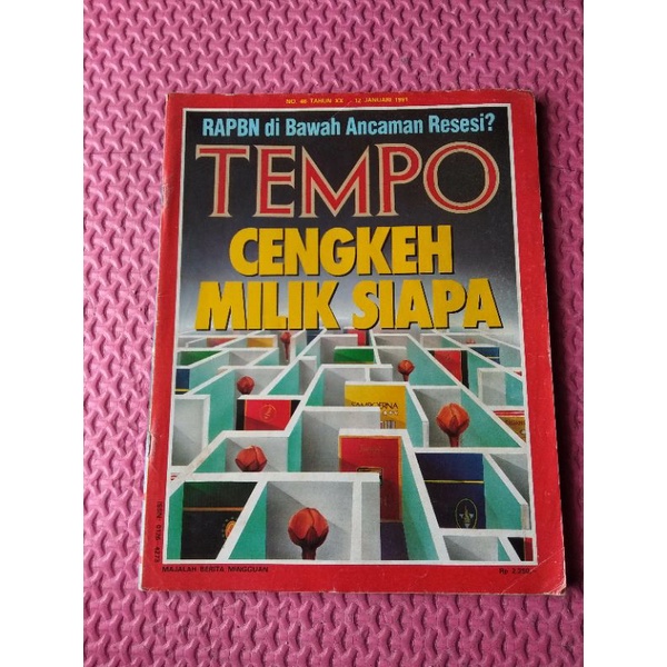 Majalah Tempo Edisi 12 Januari 1991 No.46