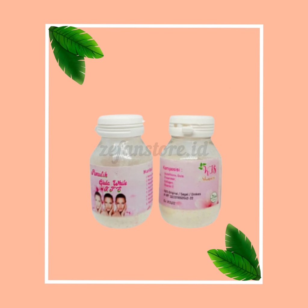 GLUTA WHITE KFS SUSU PEMUTIH KULIT MINUMAN COLAGEN