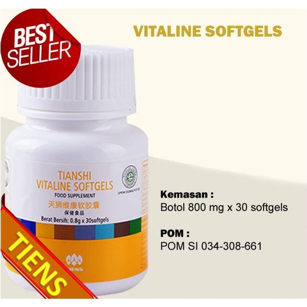 PRODUK LARIS EXCLUSIVE Vitaline Tiens Anti Aging l Serum Wajah Anti Keriput, Vitami TERLARIS
