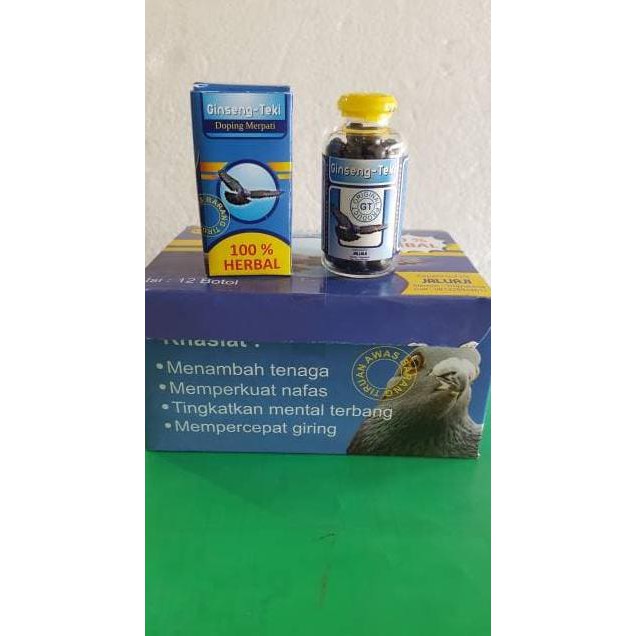 

Murah Meriah >>> Ginseng Teki Jamu Herbal Doping Merpati Pos..Tambah Tenaga