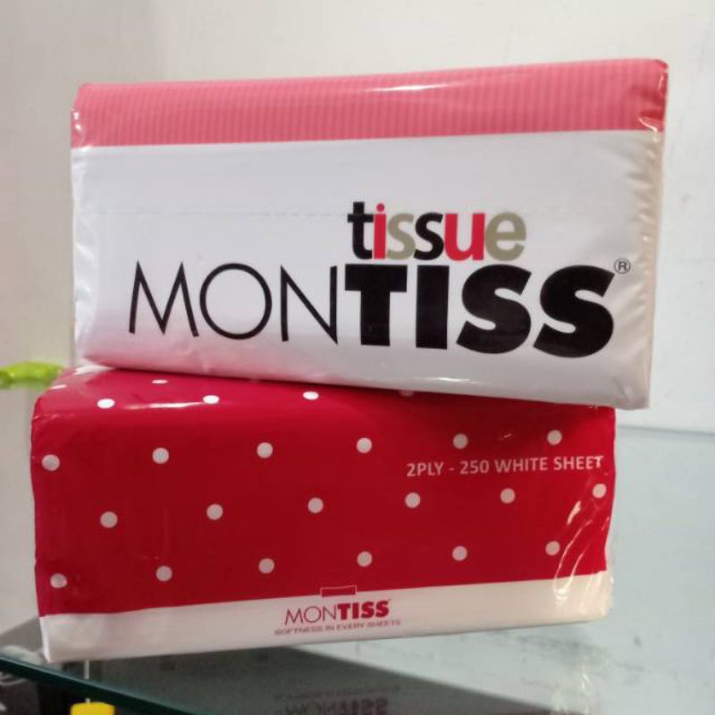 tisu montiss 250 sheet