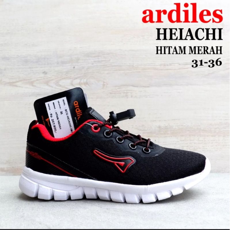 SEPATU SEKOLAH ANAK LAKI &amp; PEREMPUAN ARDILES HEIACHI / SEOWON ORIGINAL TERBARU PROMO MURAH