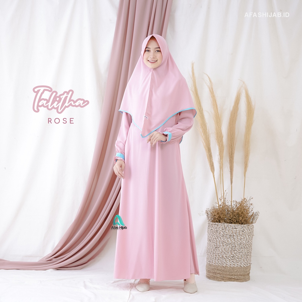 Thalita Dress Gamis Premiium dari Afas Hijab - Gamis Lebaran 2022 - Gamis Premium terbaru - Gamis 1 