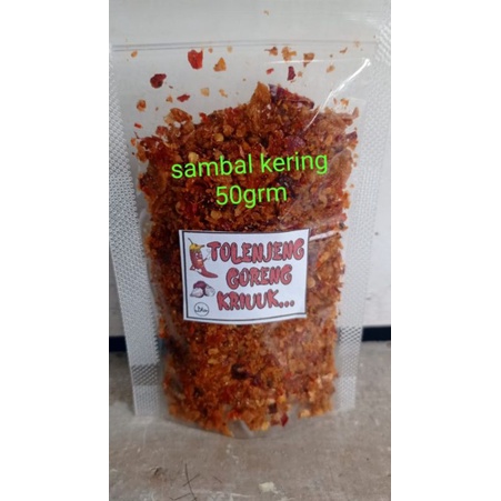 

( 50grm ) SAMBAL/TOLENJENG KERING ENAK