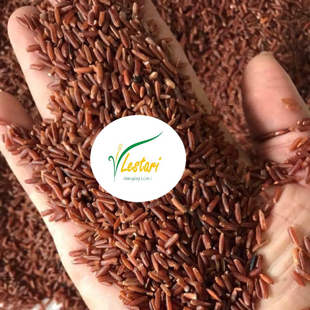 

LESTARI Beras Merah Organik 1kg Bersertifikat
