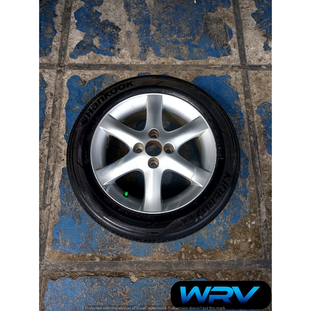 velg mobil bekas altis ring 15x5 pcd 4x100 seken plus ban murah