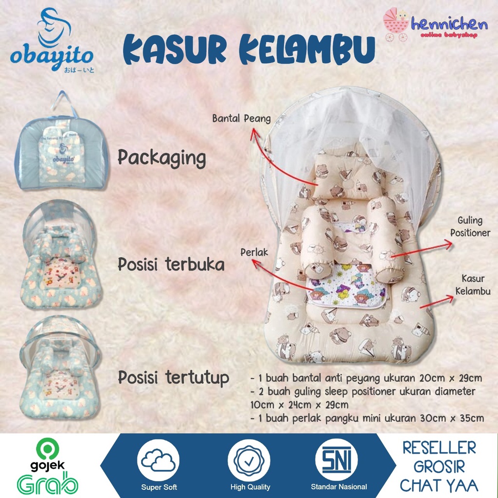 PREMIUM OBAYITO KASUR KELAMBU