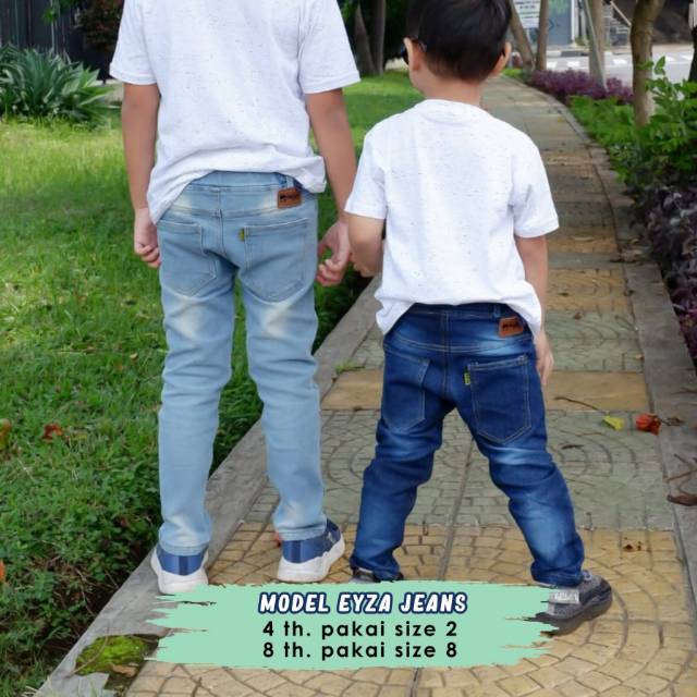 Celana Anak Jeans Eyza Kids Size 2.4.6 Tahun