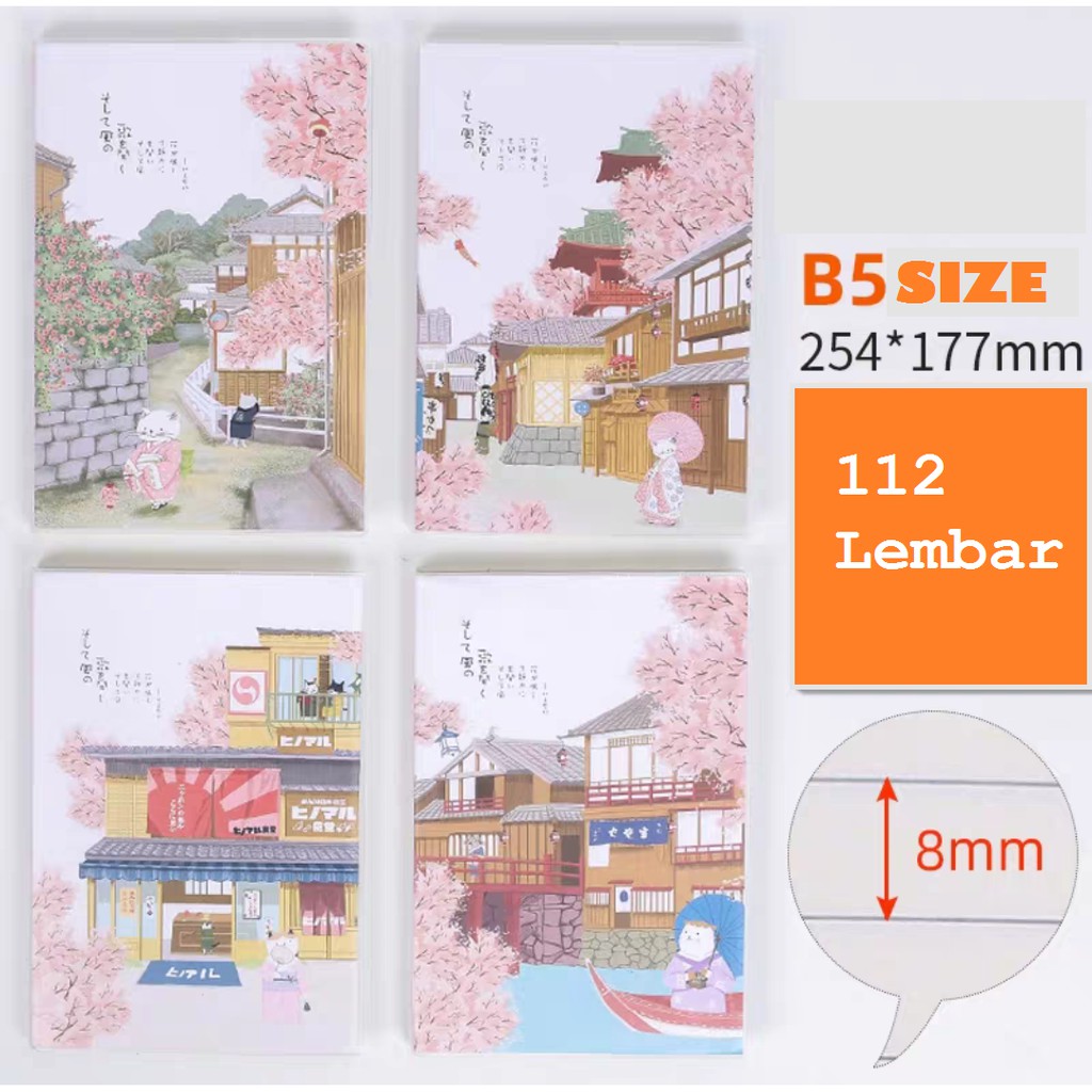 

NOTEBOOK SIZE B5 BUKU CATATAN SPECIAL EDITION SAKURA