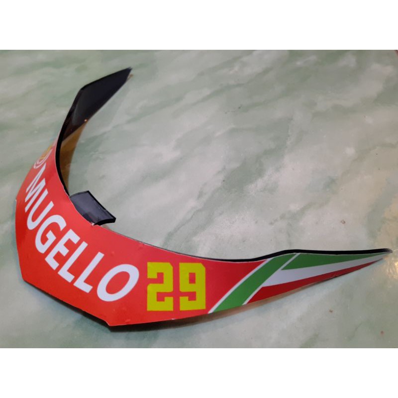 Spoiler Helm KYT Vendetta 2 Falcon Mugello