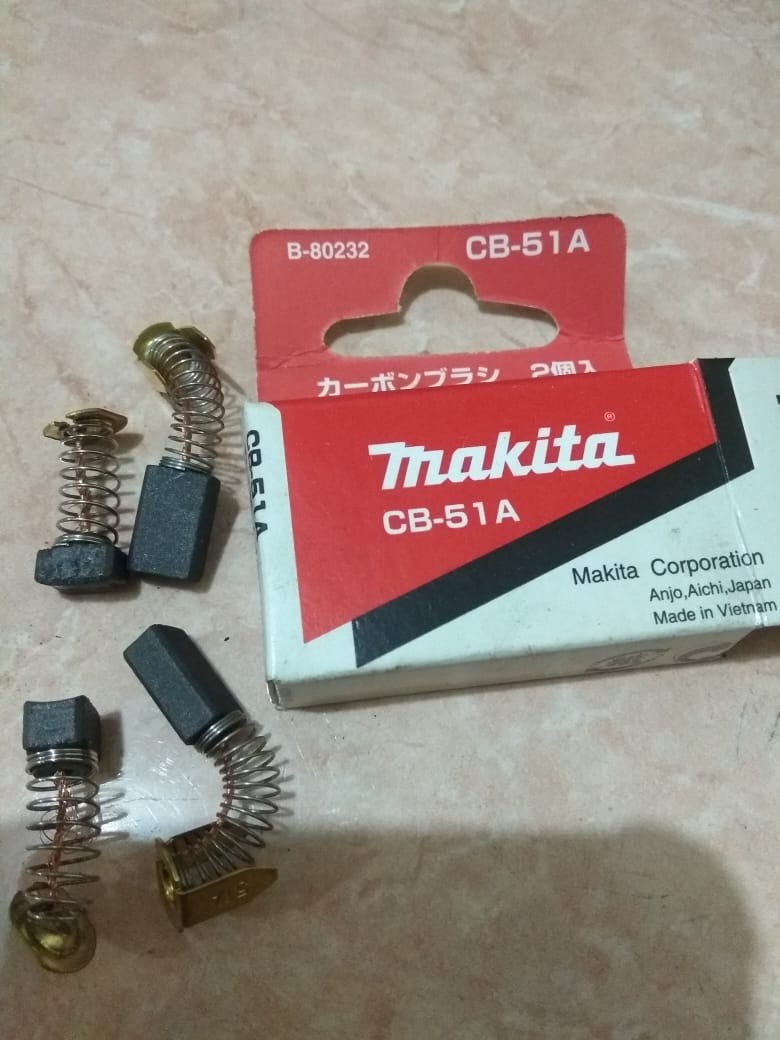 Carbon Brush 51 A Makita / Sepul / Bostel / Arang Cb 51a Makita