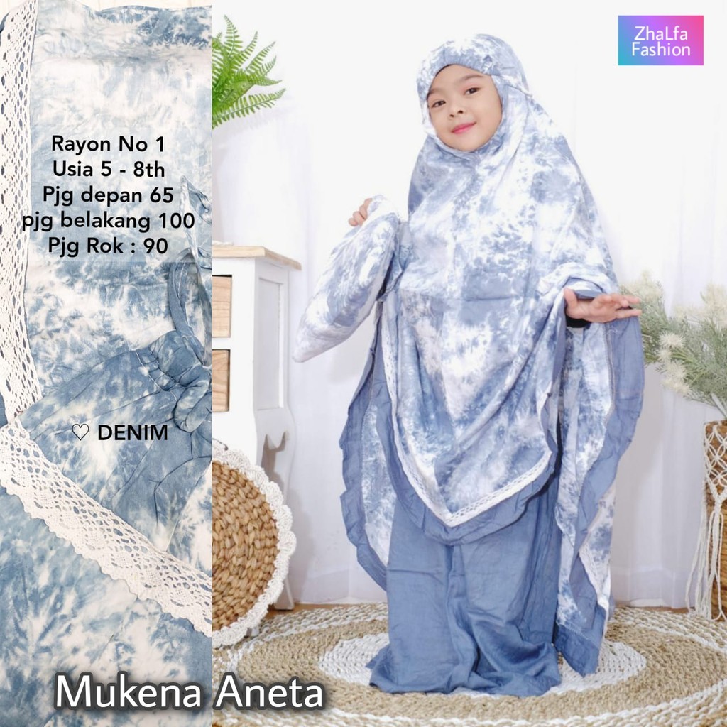 mukena anak umur 5 tahun / mukena anak umur 6 tahun / mukena anak umur 7 tahun / mukena anak premium