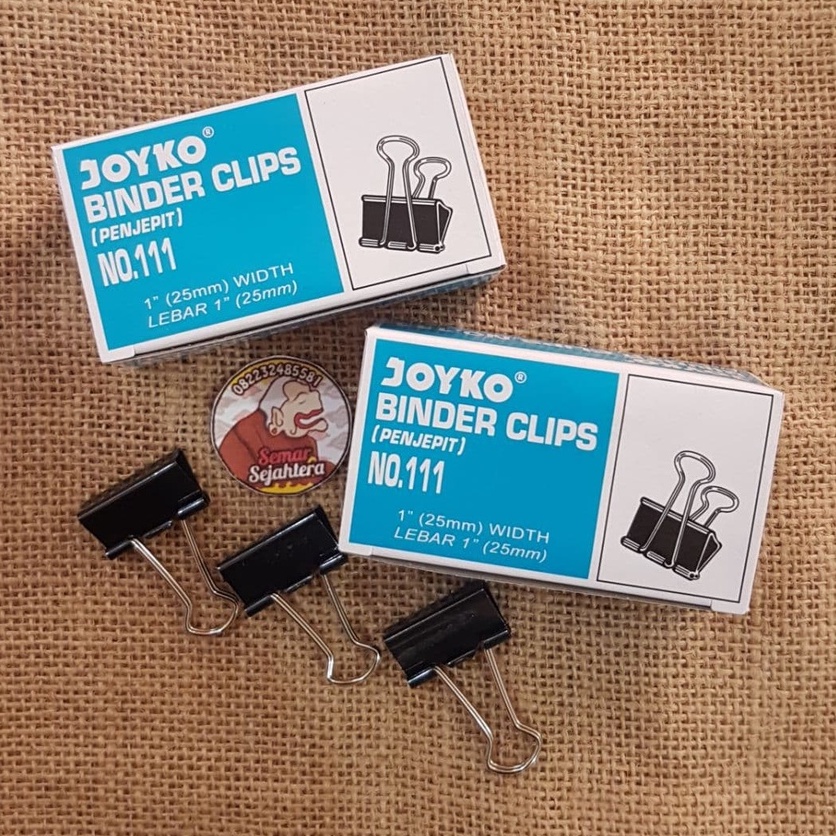 

[PAK] CLIP / BINDER CLIPS JOYKO NO 111*