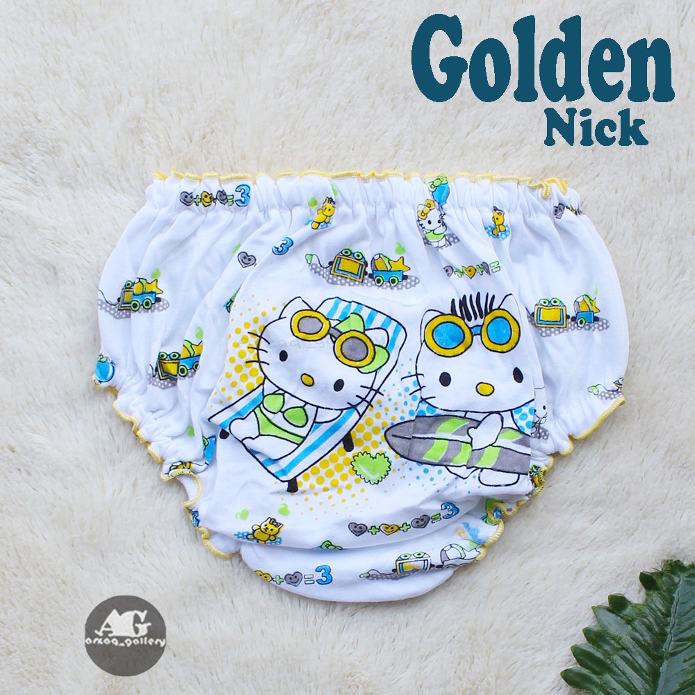 GROSIR    CD GOLDEN NICK ANAK RAMBUT PUTIH | Celana dalam anak golden nick| CD golden nick kids
