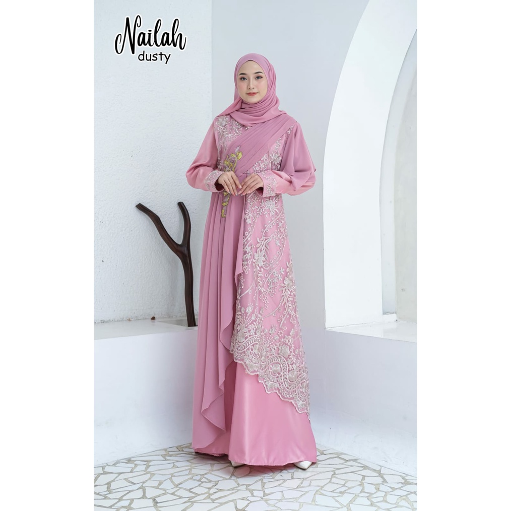 GAMIS PESTA KONDANGAN NIKAHAN NAILAH KEBAYA LAMARAN