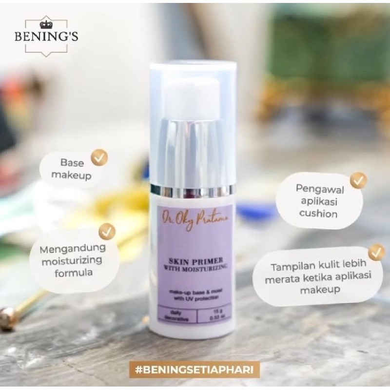 Skin Primer | Base Make Up // Benings Clinic by dr. Oky pratama