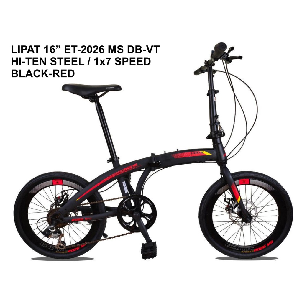 Sepeda lipat 16" exotic 2026 MS DB VT