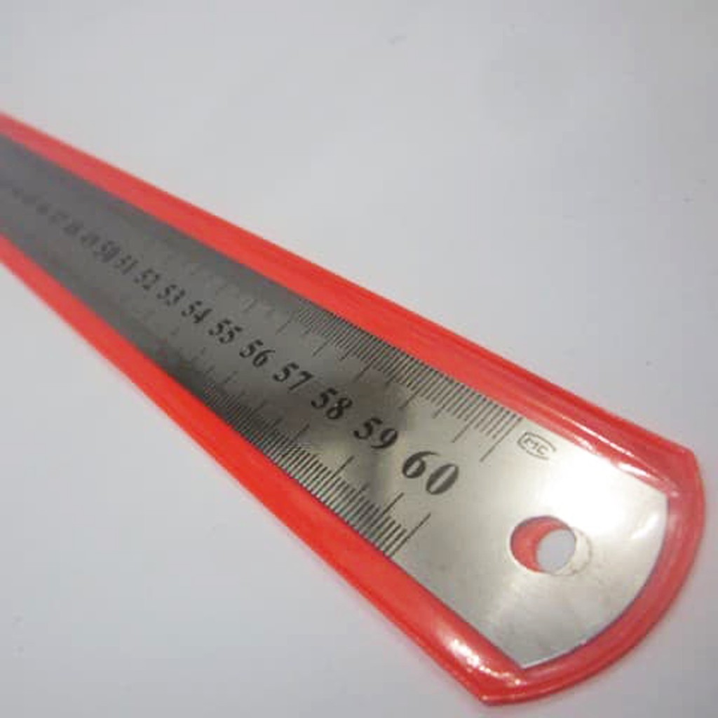

Penggaris Besi Stainless Steel 60cm