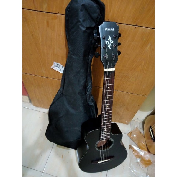 Gitar akustik 3/4 meranti /Gitar murah bonus pic