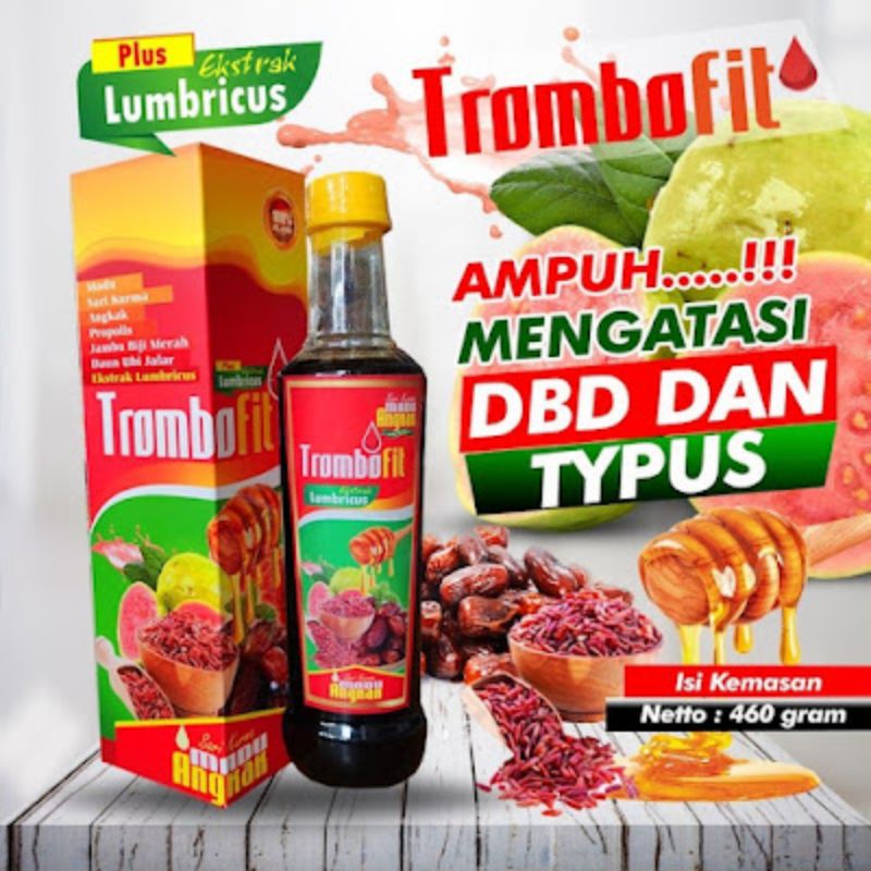 Jual Madu Trombofit Sari Kurma Madu Angkak Jambu Biji Merah Plus