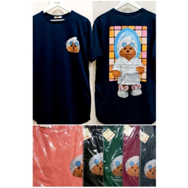 kaos wanita body oval/kaos ryuka oval/kaos ryuka bear