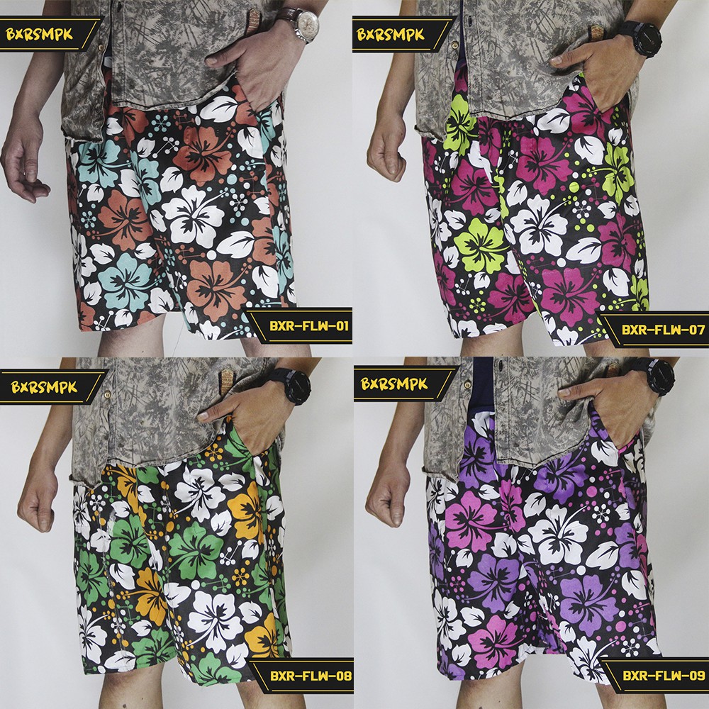 Kolor Boxer Sempak Celana Pendek Pria dan Wanita Motif