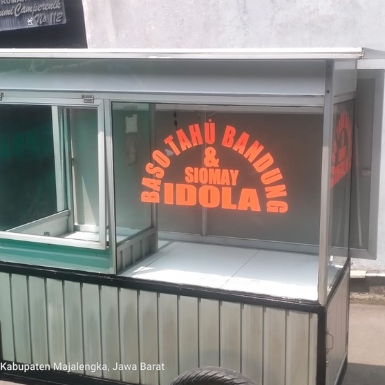 

Stiker Tulisan Gerobak Jualan setengah lingkaran