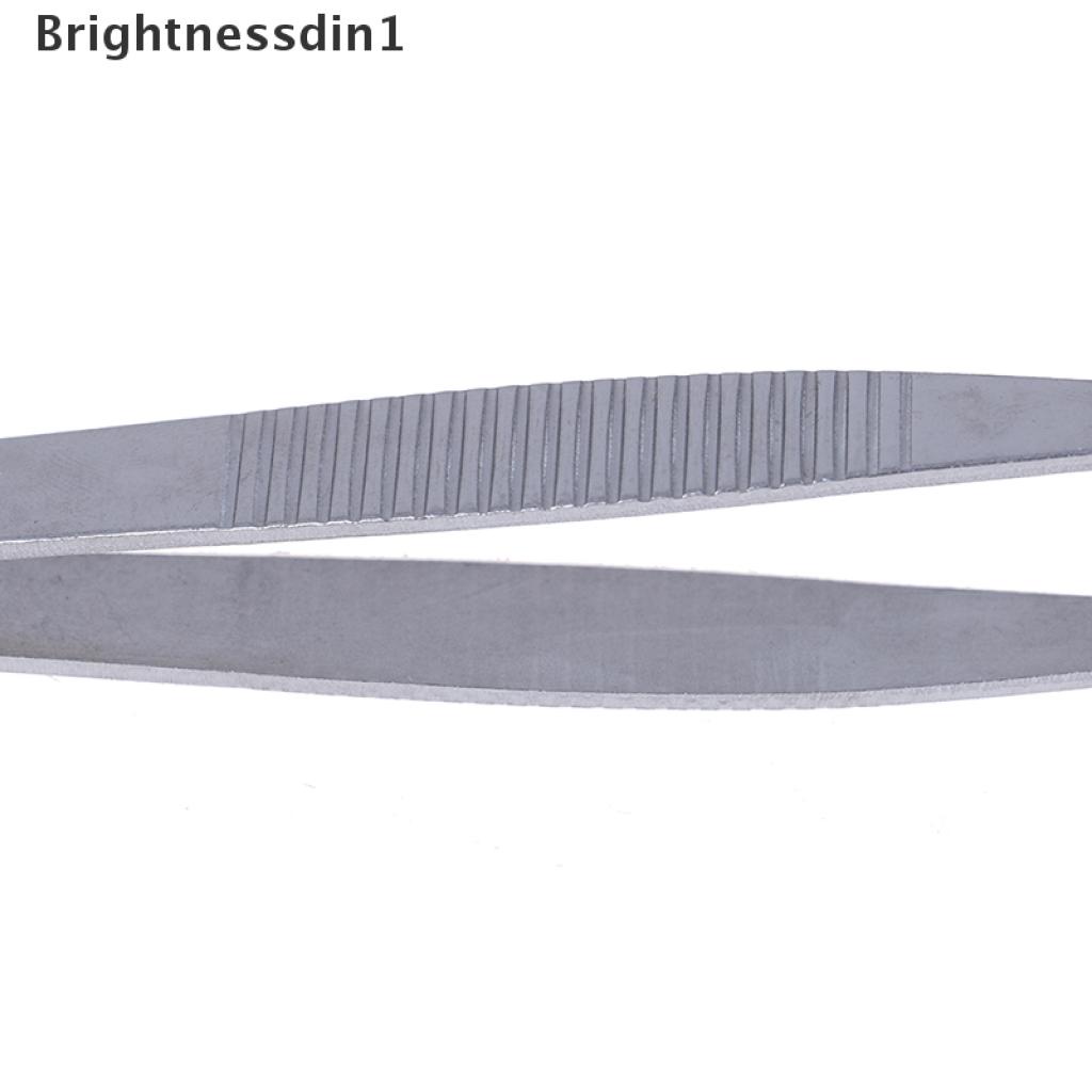 (Brightnessdin1) Pinset Stainless Steel Untuk Reparasi Akuarium