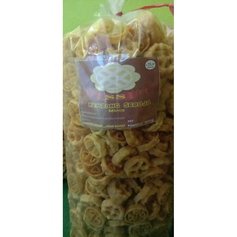 

Seroja Mini (asin gurih dan manis wijen)