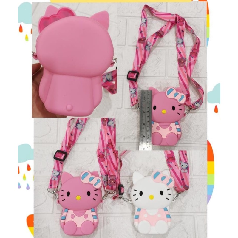 Tas Karet Selempang Anak Karakter HK &amp; HK Hokki