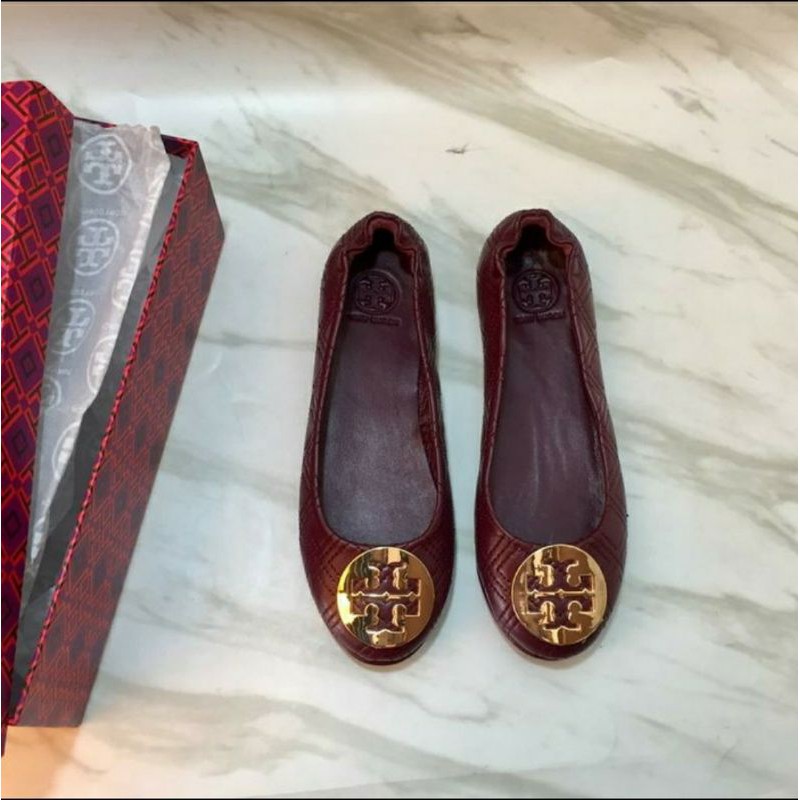 sepatu wanita Tory Burch Flat shoes Fleming