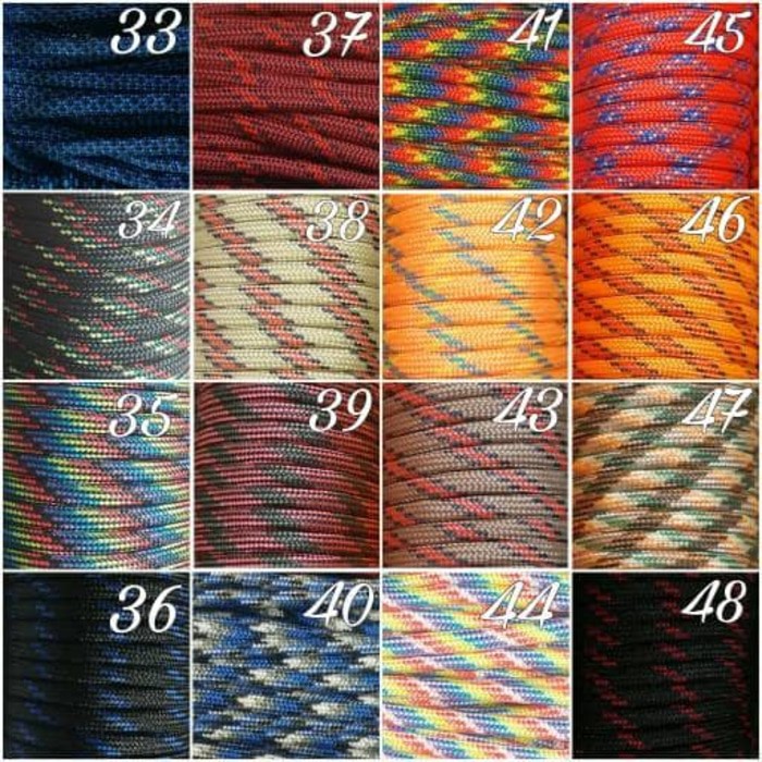 

Unik tali paracord 4 mm Berkualitas