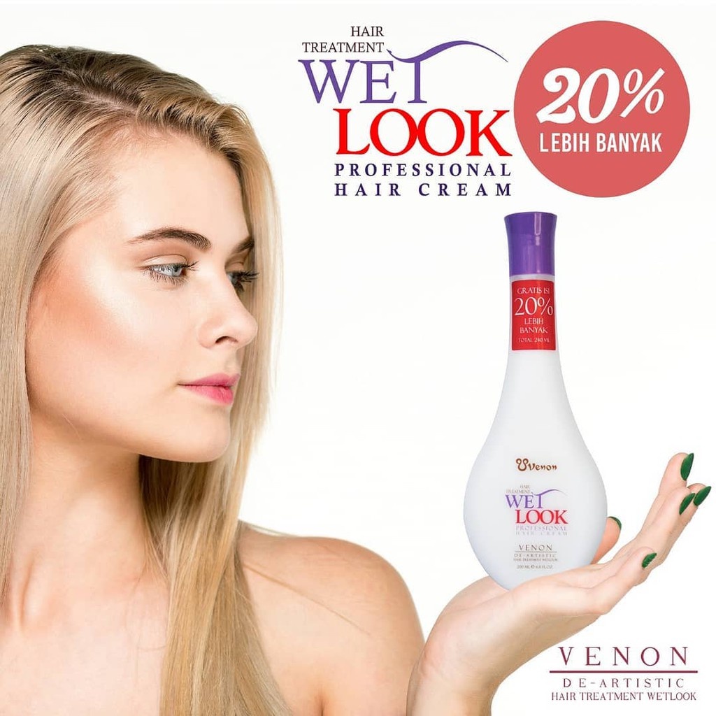 Venon De-Artistic Hair  Treatment Wet Look 240ML