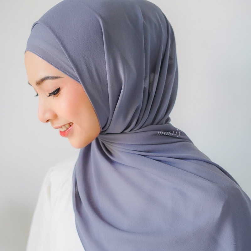 Itsmostly - Qyura Shawl-Charcoal